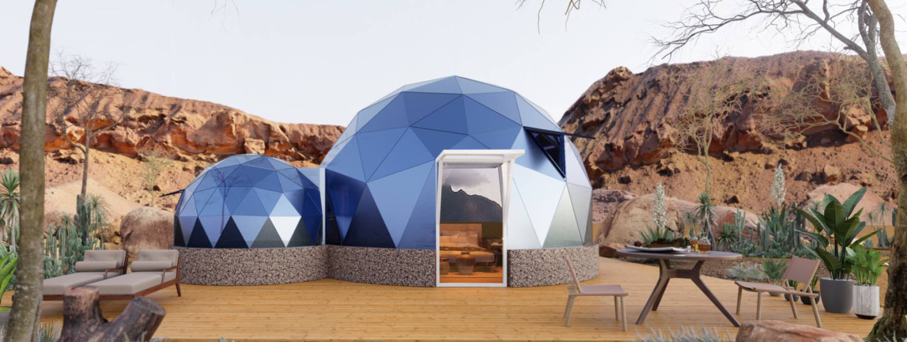 复兴区球形智能光伏玻璃星空房